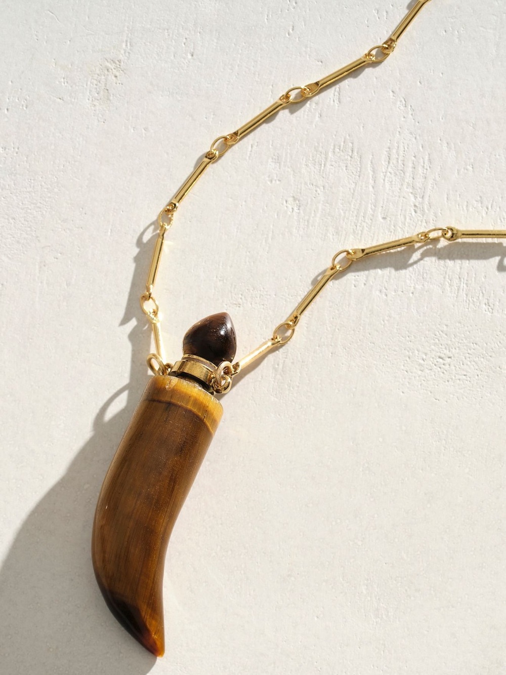 Free People Horn Potion Bottle Necklace